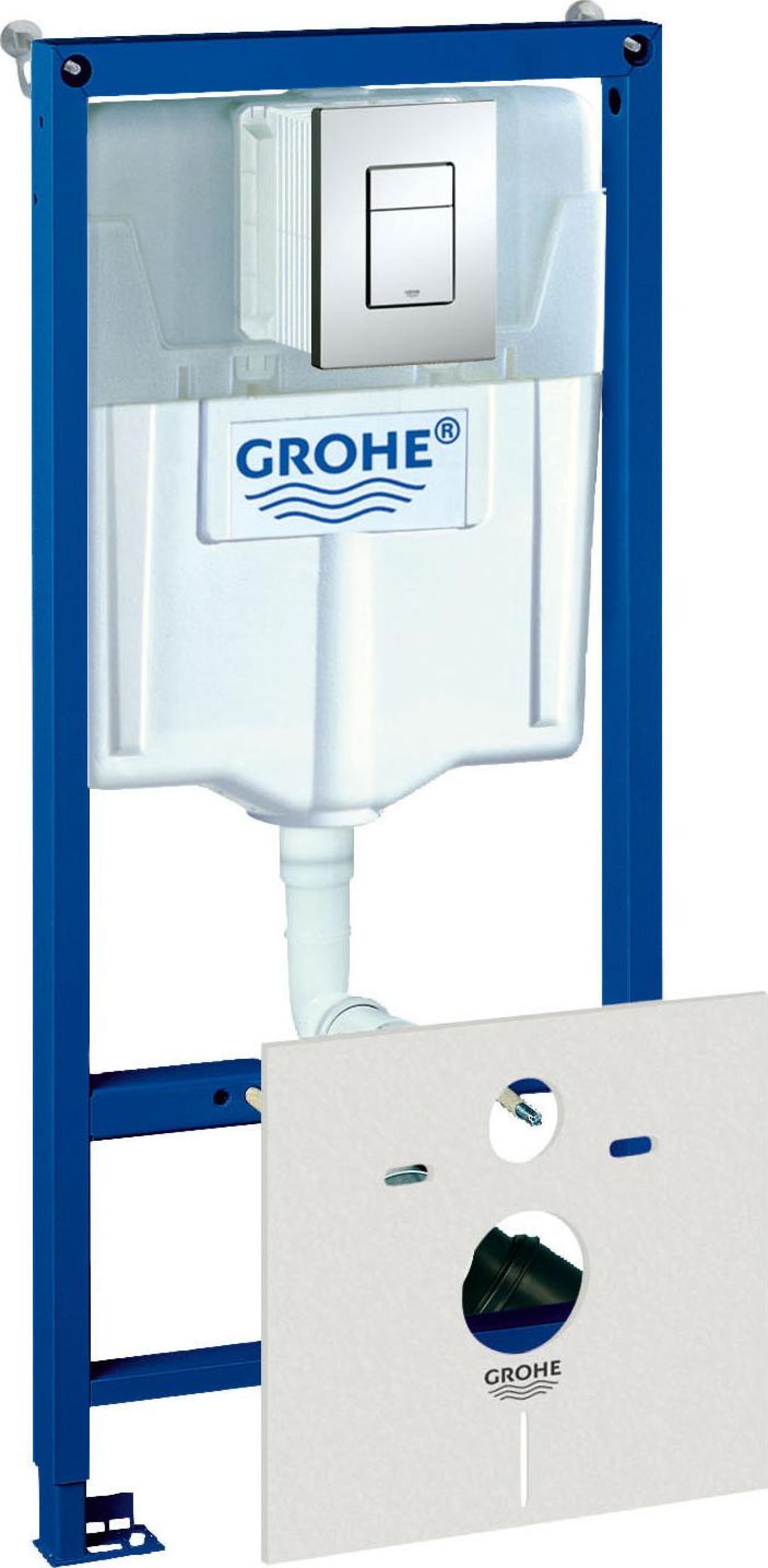 Инсталляция для подвесного унитаза 4 в 1 Grohe Rapid SL 38775001